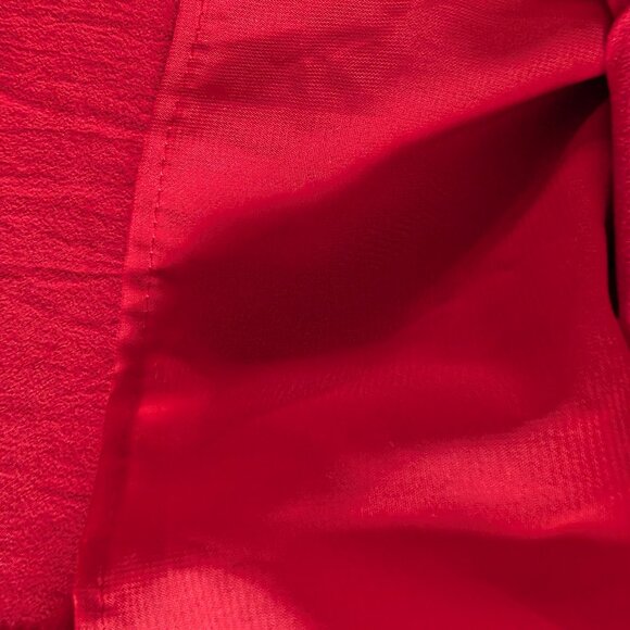 Indikah Red Cutout Mini Dress Party Date Night Wedding Guest AU 10 US 6 - Picture 11 of 12